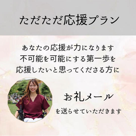 ただただ応援プラン