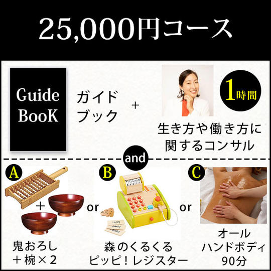 25000円コース