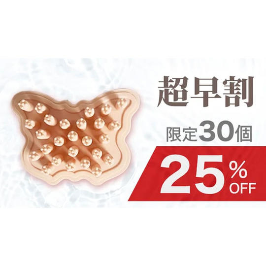 【超早割】25%OFF シリコンヘアケアブラシ単品