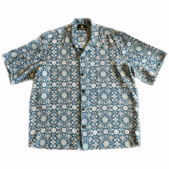 一点もの【KIRYU ALOHA 型染 十字華】