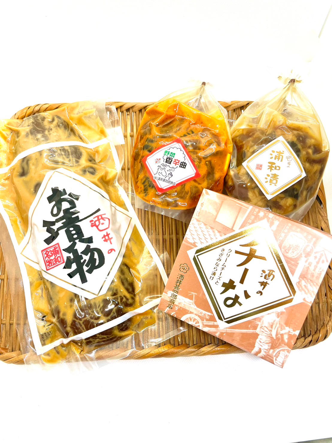 ②奈良漬詰合せ セット - (150余年続く奈良漬専門店の新たな挑戦