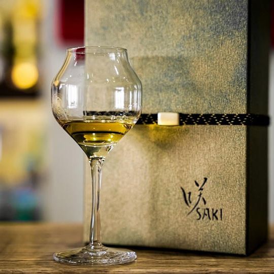 蕾グラス1脚・化粧箱付き