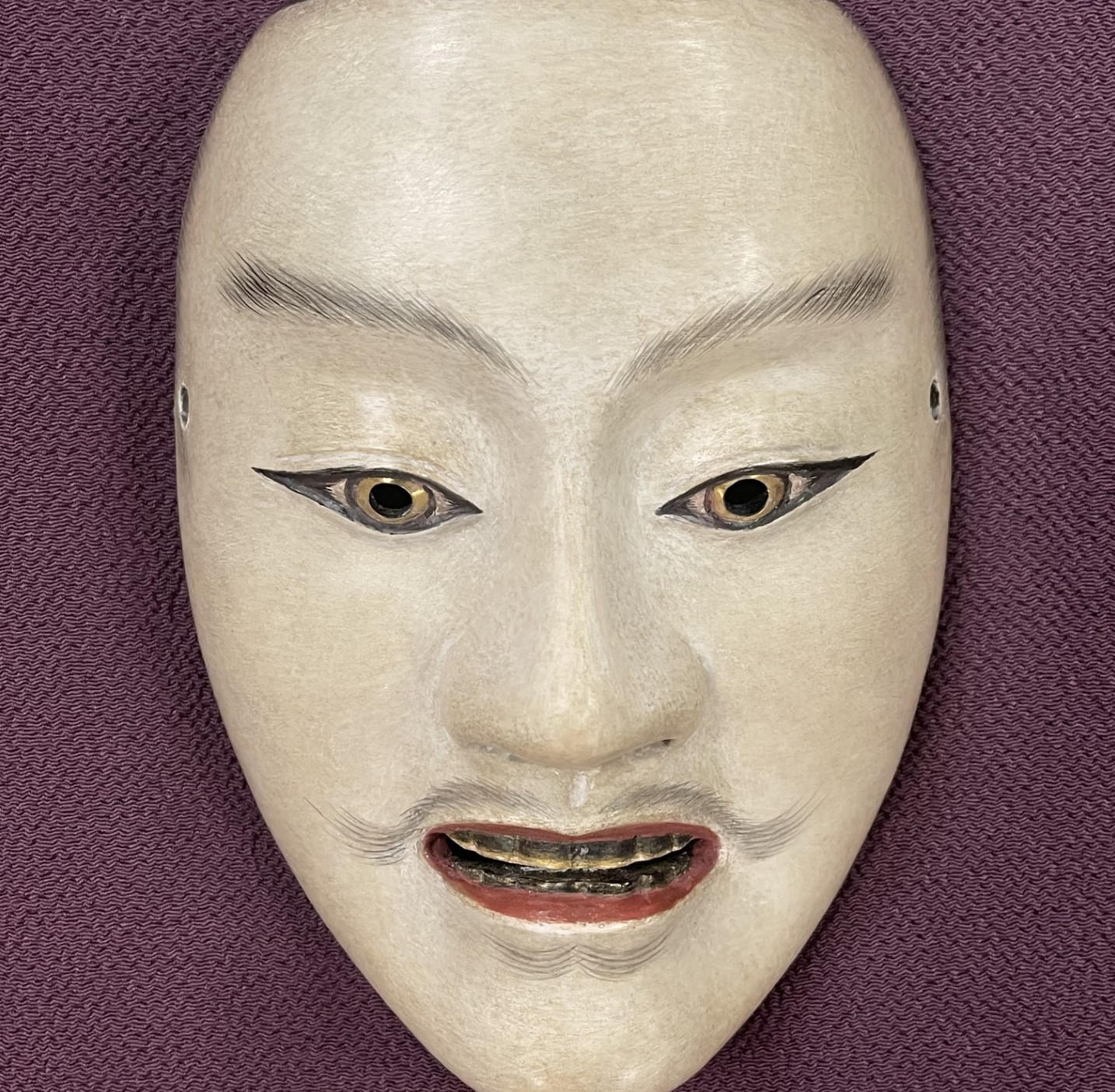 能面（片山九郎右衛門氏がパリ公演「船弁慶」で使用予定） - (歴史的な