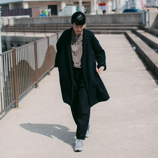 【MUYA】リバリーコート　テーラードカラー　ブラック　size2