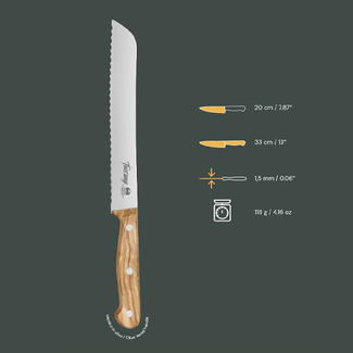 トスカーナナイフブレッドナイフ