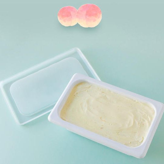【数量限定】桃の贅沢ジェラート2リットル