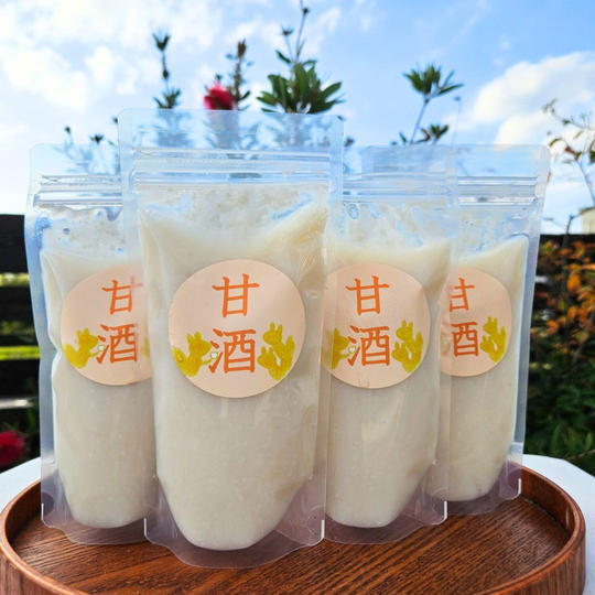 【冷凍発送】甘酒(小)300g✕4パックセット