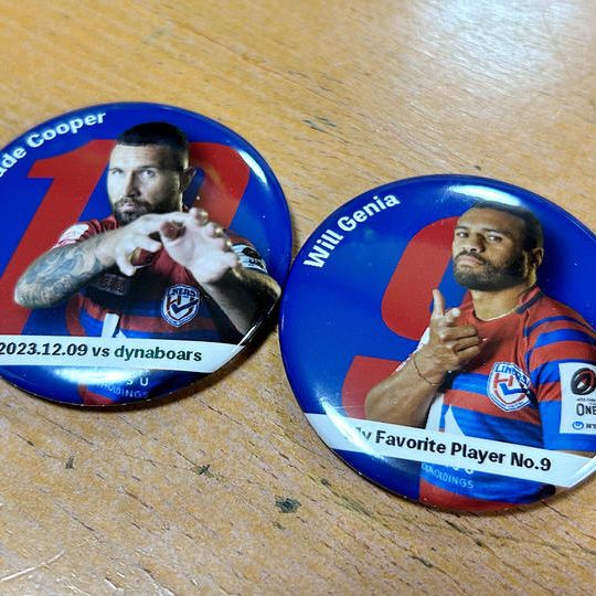 ㉓2023-24開幕記念缶バッチセット 写真バージョン 好きな選手15個