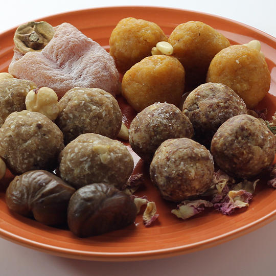 Bonheurのブリスボール【柿・ローズ・マロン】新作！冬の3種セット