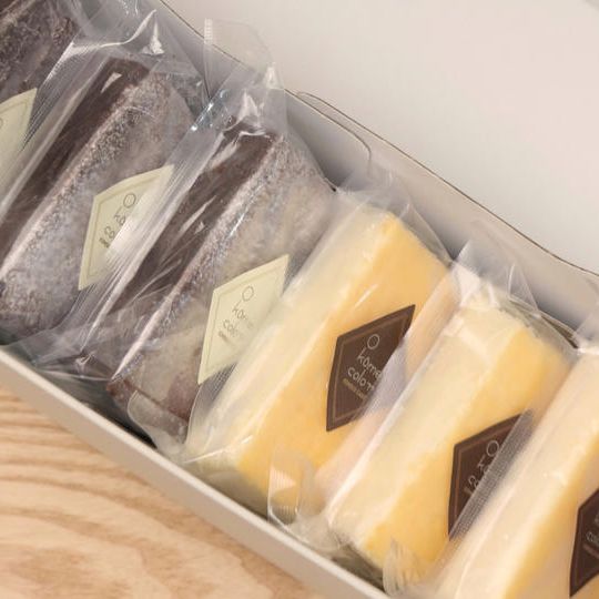 【C-VALUE限定価格】クリームチーズケーキミニと平飼い卵のガトーショコラミニ各３個セット