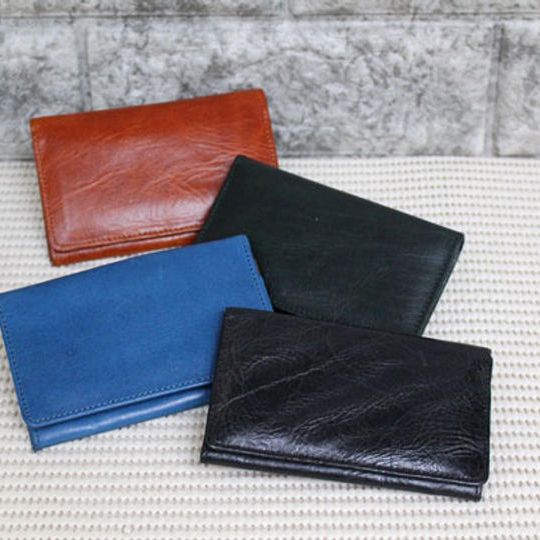 【早割】革職人が惚れた革を使った名刺入れ 通常価格の25%OFF