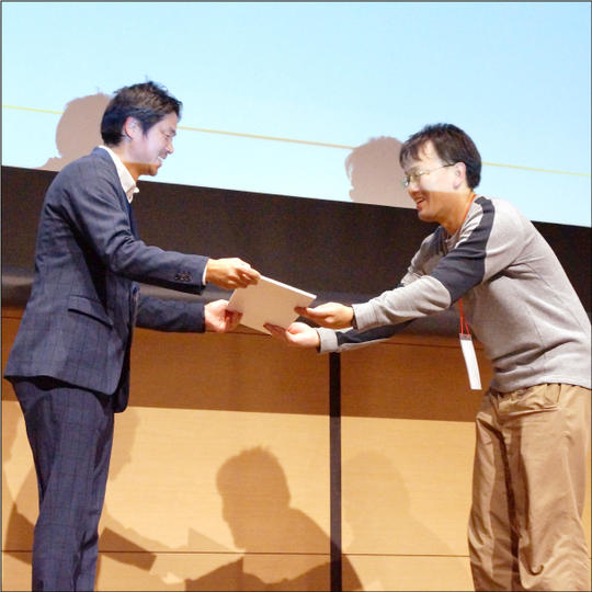 GUGEN○○○賞授与権(メインステージで表彰)