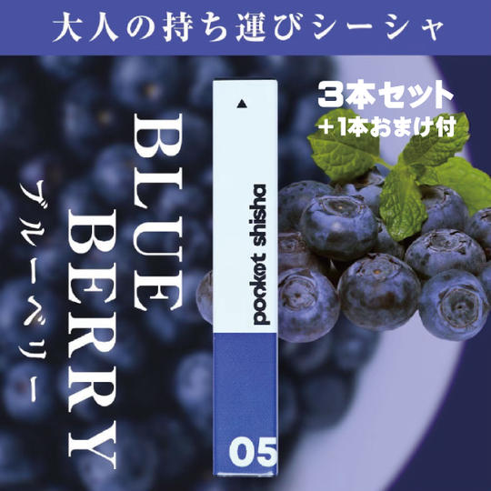 05 ブルーベリー３本セット