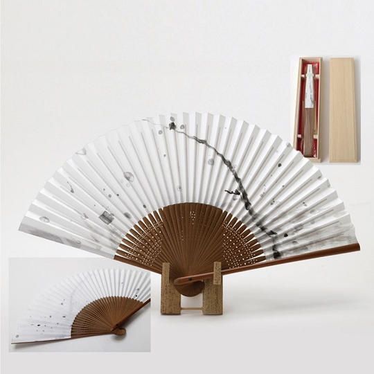 ◉専宗画の扇子(桐箱入)