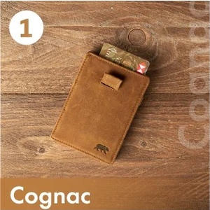 ①MAGIC HANDY ミニマム財布(Cognac)
