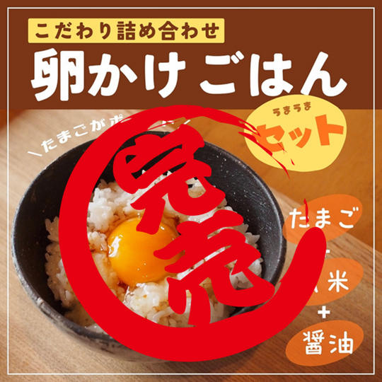 【至高の卵かけごはんセット】