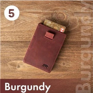 ⑤MAGIC HANDY ミニマム財布（Burgundy）