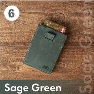⑥MAGIC HANDY ミニマム財布（Sage Green）