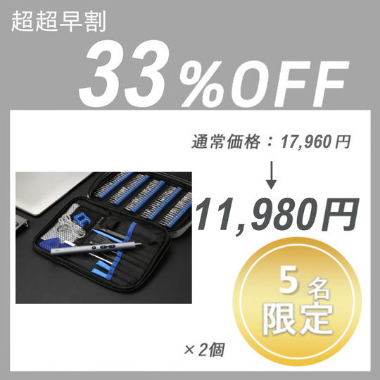 【超超早割】PENDORA 100E ×2セット