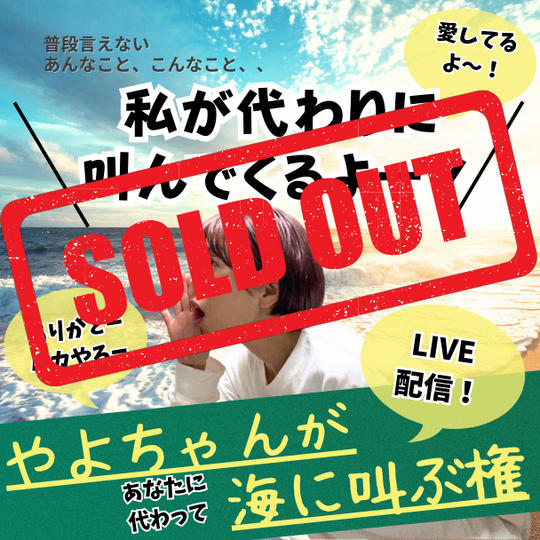 あなたに代わって海に叫ぶ権