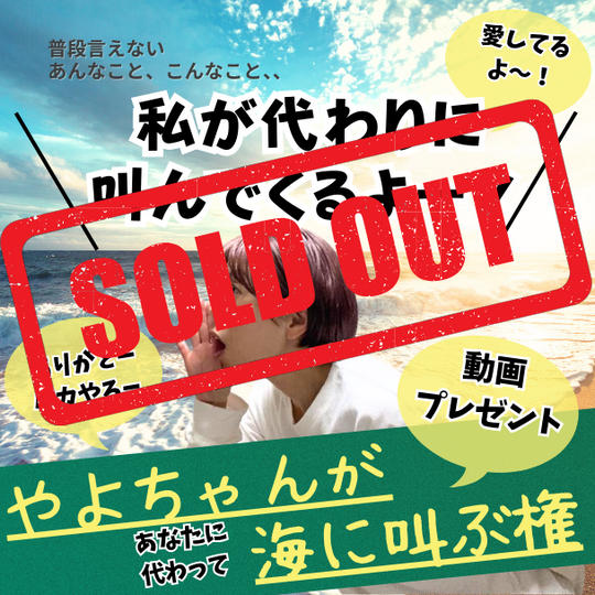 あなたに代わって海に叫ぶ権