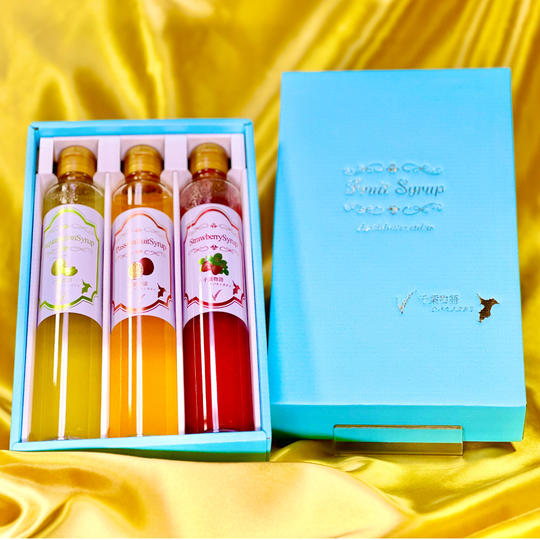 千葉県産フルーツシロップGIFTBOX