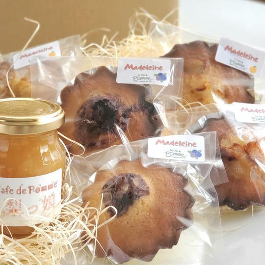 梨っ娘とマドレーヌ5個セット