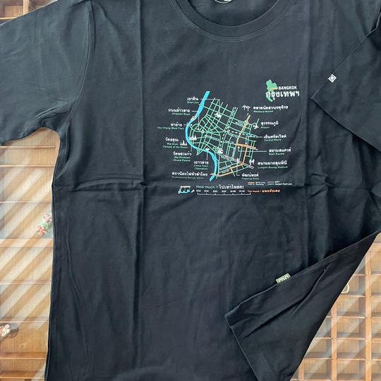 入手困難な幻の”地図”Tシャツを全て蔵出しで提供