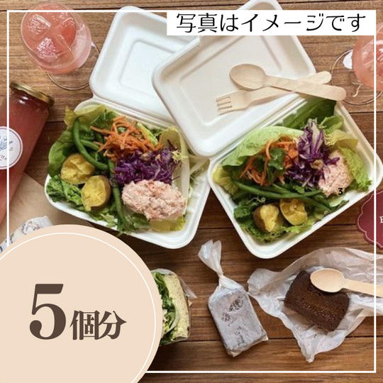 子どもたちにお弁当を5個ごちそうできる権