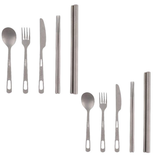 チタンカトラリーセット 2セット(30個)7500円