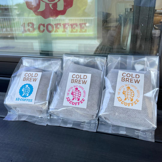 カンタン本格！美味しい水出しコーヒー3種セット(6バッグ)