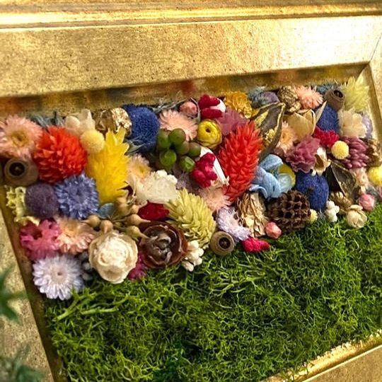 天然石もたっぷりアート作品 【 tsume  tsume  】