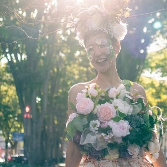 『 花と人とart 』fashion showランウェイ モデル出演!