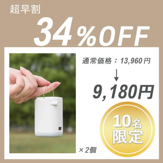 【超早割】YANTU AM23 × 2 セット