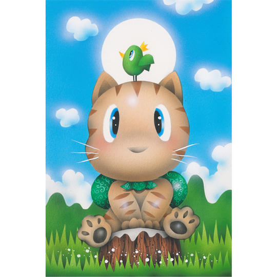 Special Price☆ 原画『家出ネコウグイス』