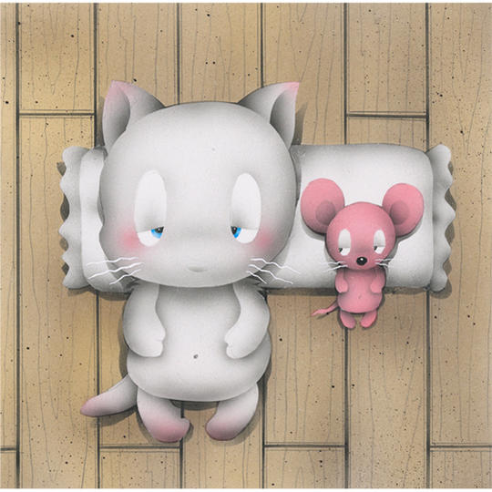 Normal Price・原画『一緒にお昼寝』 ☆プレゼント付き♪