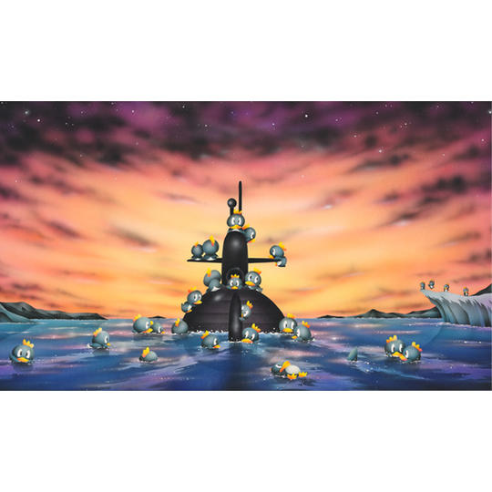 Special Price☆ 原画『紅の大海』