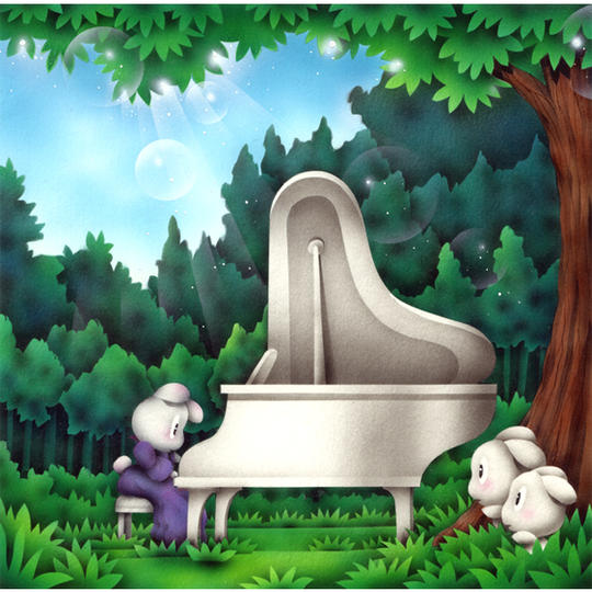 ☆超ビックリ!!衝撃 Price☆ 原画『フォレストピアニスト』