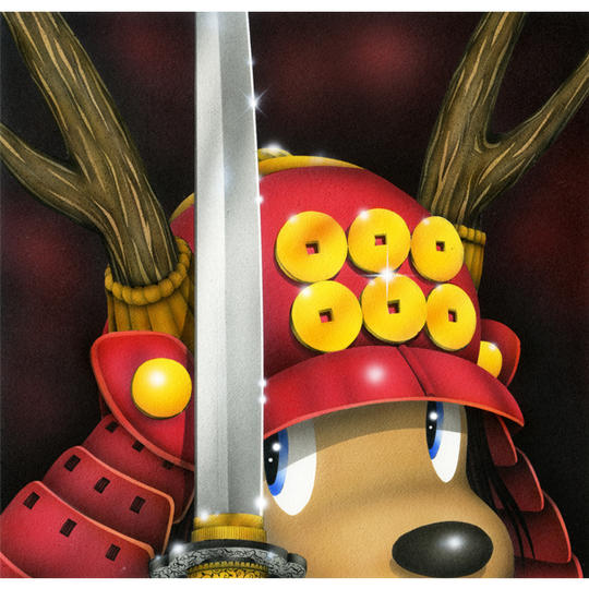 ☆衝撃 Price☆ 原画『鹿文銭兜』