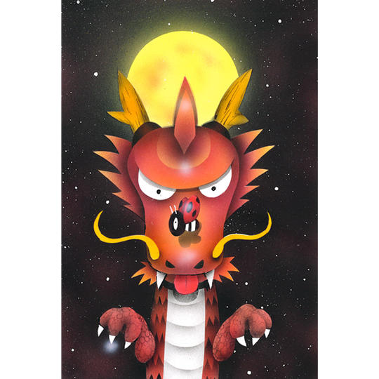 Special 価格・原画『Ten Dragon』