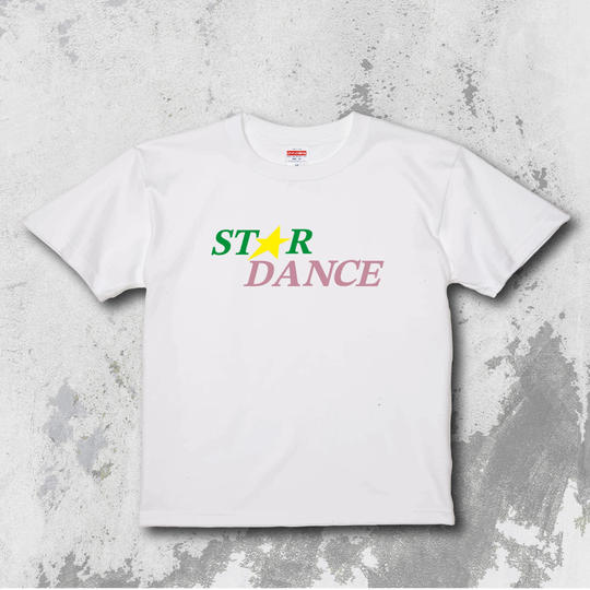 STAR DANCE Tシャツ白②