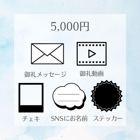 5,000円プラン