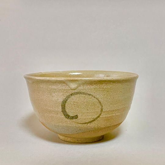 【矢野直人作 光明寺什器　絵唐津たこ焼き碗(薄茶碗にも)】