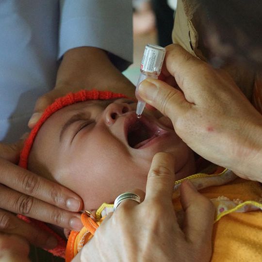 【10,000円ご寄付（500人の子どもたちにポリオワクチンをプレゼント）】返礼品なし（税制優遇措置対象）