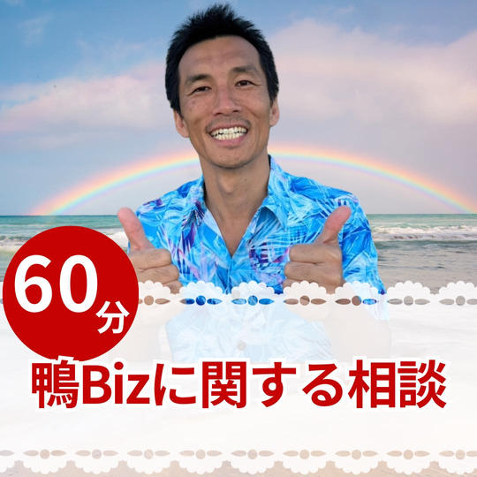 鴨Bizに関する相談(60分)