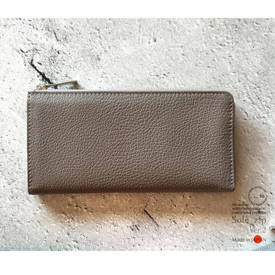 【20名様限定】...to®・Sole_zip ver.2 /Greige (ｸﾞﾚｰｼﾞｭ)