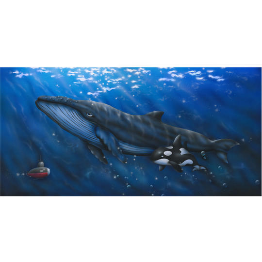 新作原画『Whale World』