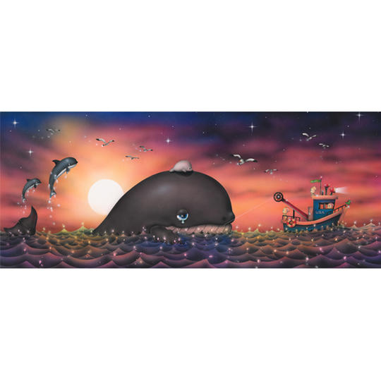 新作原画『クジラ君の涙』