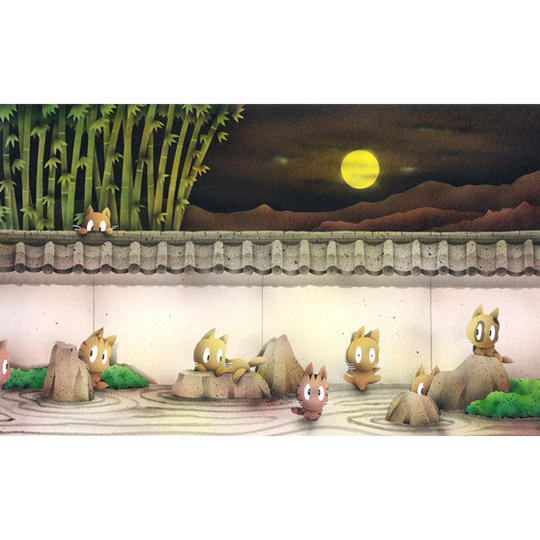 ☆超ビックリ！！衝撃Price☆ 原画『月夜の石庭』