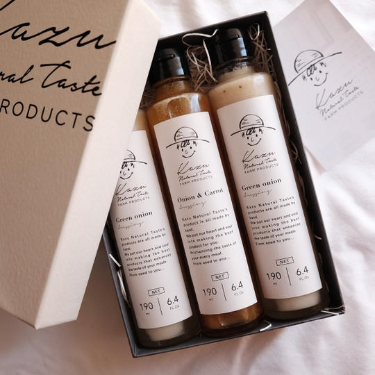 『【大賞受賞】ねぎドレッシング』2本と『玉ねぎと人参のドレッシング』の生ドレッシング3本セット